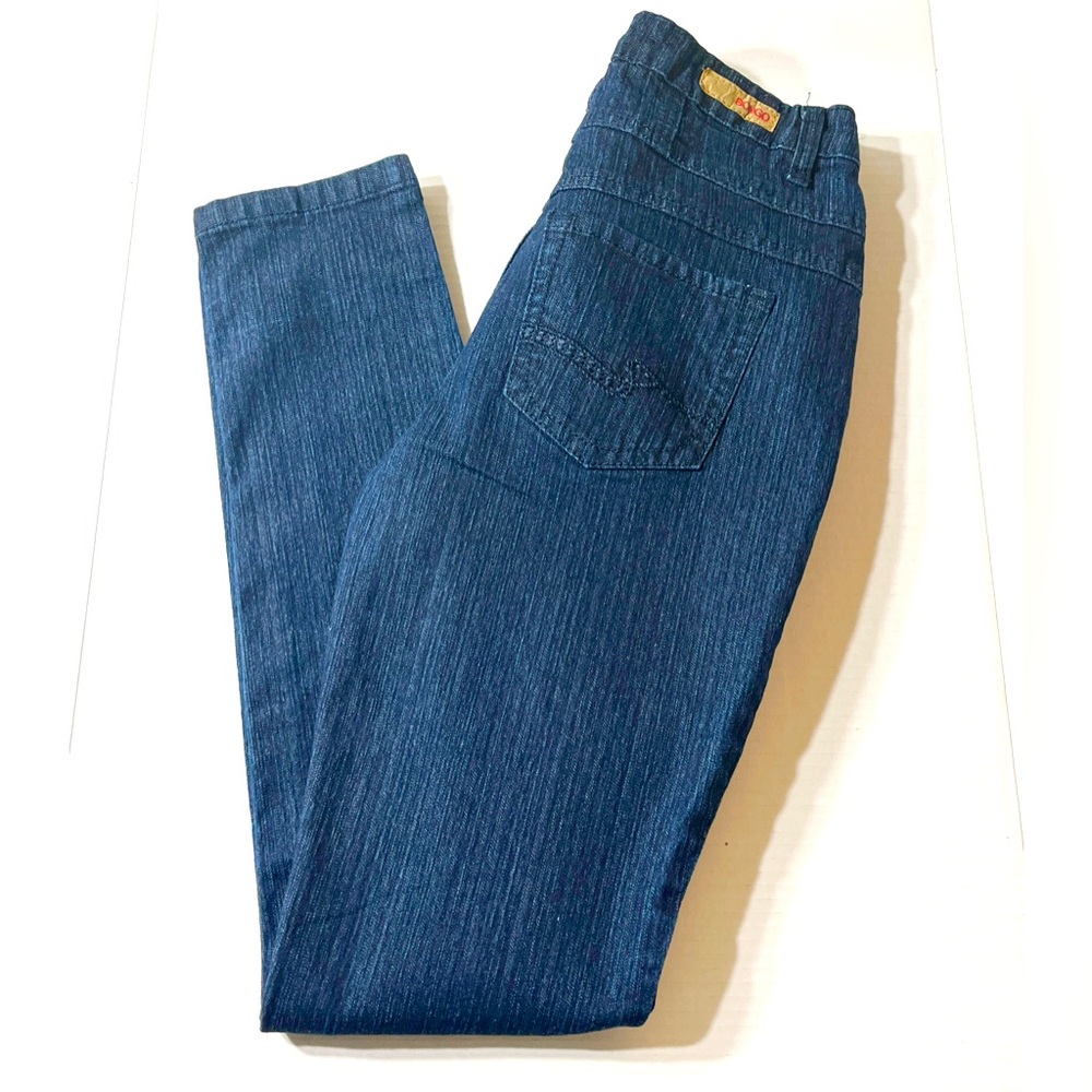 Bongo Jeans Women’s 7 27/30‎ Skinny Mom Fit Dark Wash Denim Y2K Aesthetic 2000s